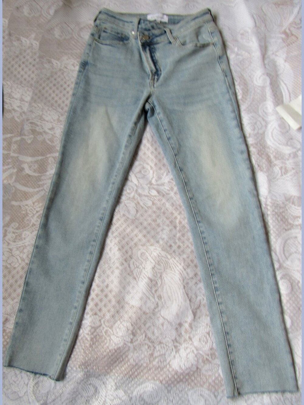 Risen Jeans Women jeans, light blue, sz.27, cotton blend